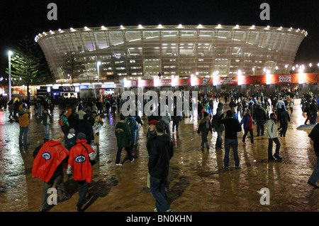 Cape Town, Green Point Stadium, Match Paraguay vs. Italy, 14 June 2010 Stock Photo