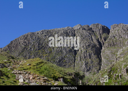 Great End From Ruddy Gill, Lake District, England Stock Photo