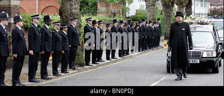 funeral of Nisha Patel-Nasri a volunteer policewoman in wembley Stock Photo