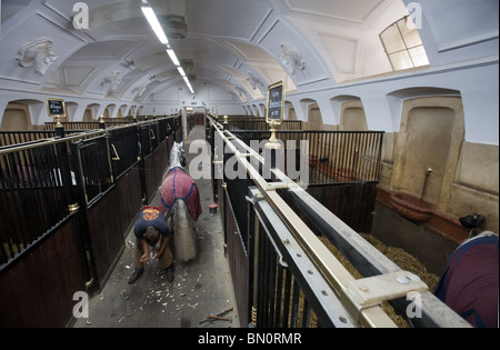 Spanish Riding School Stables Vienna, Austria Stock Photo