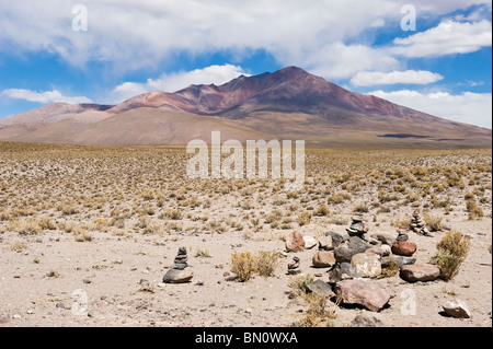 Bolivian altiplano landscape, Potosi, Bolivia Stock Photo