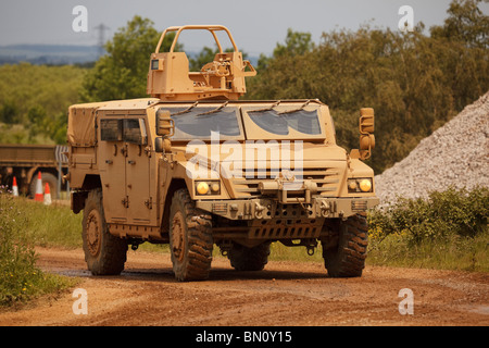 A Renault/Land Rover planned future Sherpa Operational Utility Vehicle System for use by the British Army Stock Photo