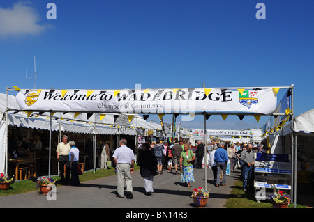 one of the entrances to the royal cornwall show at wadebridge in cornwall, uk Stock Photo