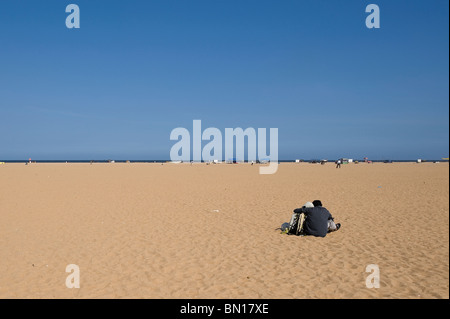 India Tamil Nadu Chennai ex Madras the seashore Stock Photo