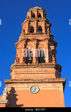 Church of Our Lady of Purificacion (1750), Fresnillo, state Zacatecas, Mexico Stock Photo