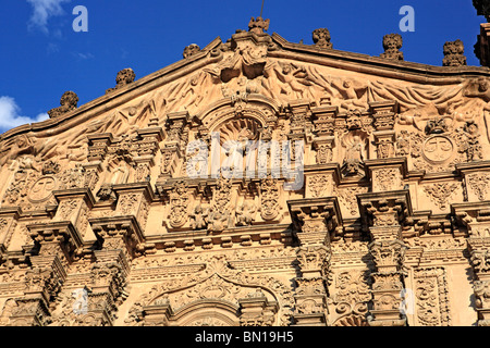 Church of Carmen (1768), San Luis Potosi, state San Luis Potosi, Mexico Stock Photo