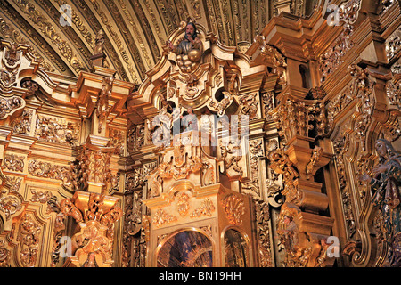 Church of Carmen (1768), San Luis Potosi, state San Luis Potosi, Mexico Stock Photo