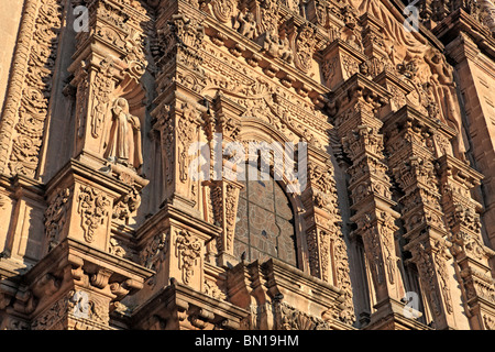 Church of Carmen (1768), San Luis Potosi, state San Luis Potosi, Mexico Stock Photo