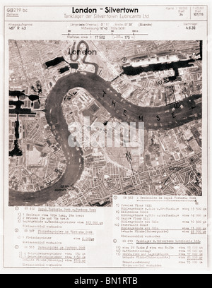 London - Silvertown 4th June 1939 Royal Victoria, Royal Albert, West India & Millwall Docks, Silvertown Lubricants Ltd Stock Photo