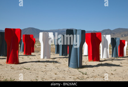 Bomb casing display in Hawthorne, Nevada, US. Stock Photo