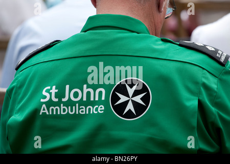 A St. Johns paramedic Stock Photo