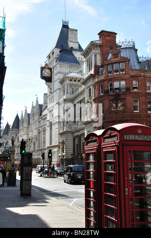 The Royal Courts of Justice, The Strand, City of Westminster, London, England, United Kingdom Stock Photo