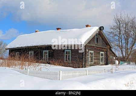 Old wooden house, Cherepovets, Vologda region, Russia Stock Photo - Alamy