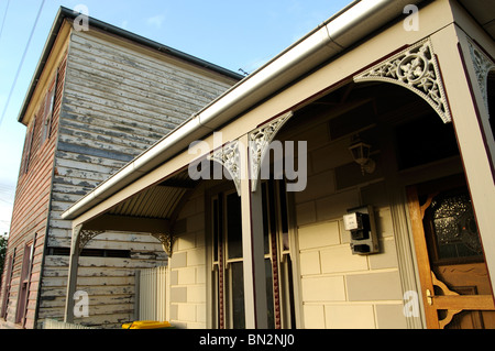 Victorian houses, Ballarat Street, Yarraville, Melbourne, Australia Stock Photo