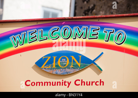 A Zion community church in St Ives, Cornwall, UK. Stock Photo