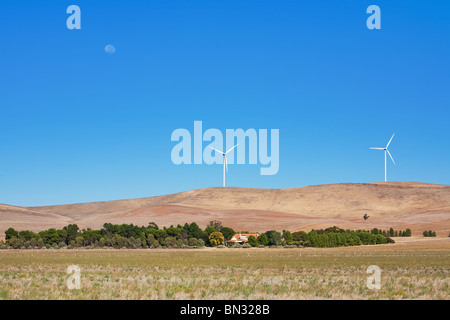 Wind generators Burra Mid North South Australia Stock Photo