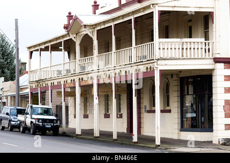 Royal George Hotel, Kyneton, Victoria, Australia Stock Photo