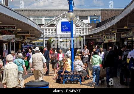 Mill Gate shopping centre, Bury, Greater Manchester, UK. Stock Photo