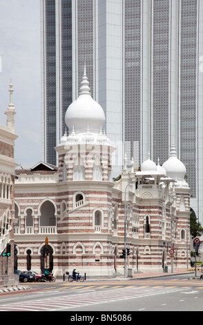 Bangunan Sultan Abdul Samad, Sultan Abdul Samad Building in Kuala Lampur Malaysia - designed by AC Norman Stock Photo