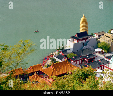 Replica Song Dynasty Village Hong Kong Island Stock Photo