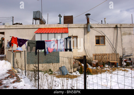 Israel, Golan Heights, The Druze village of Majdal Shams. Stock Photo