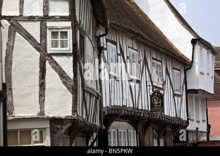 Half Timbered Building Sandwich Kent UK Stock Photo