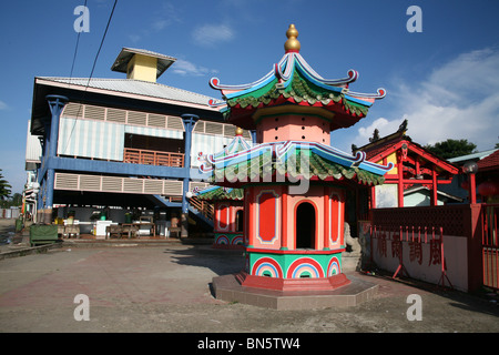 Hock Leong Tieng Temple in Kapit, Sarawak, malaysia Stock Photo