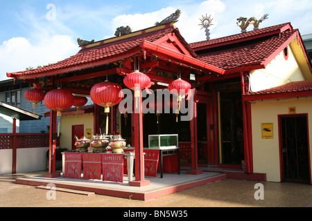 Hock Leong Tieng Temple in Kapit, Sarawak, malaysia Stock Photo