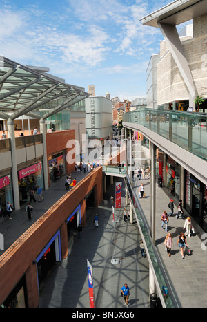 Liverpool One shopping area. Stock Photo