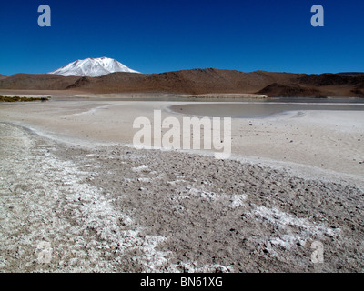 Laguna Onda in the southern altiplano near the Salar de Uyuni in Bolivia Stock Photo