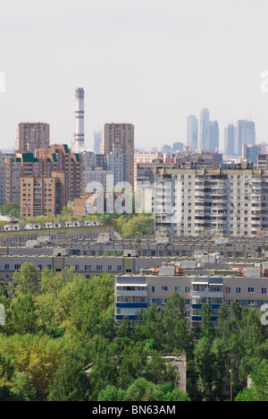 Moscow cityscape Stock Photo