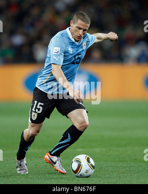 DIEGO PEREZ URUGUAY V GHANA SOCCER CITY JOHANNESBURG SOUTH AFRICA 02 July 2010 Stock Photo