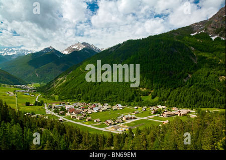 REGIONAL PARK OF QUEYRAS, HAUTES ALPES, ALPS, FRANCE Stock Photo