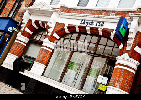 Exterior of Lloyds Bank Reigate Surrey Stock Photo