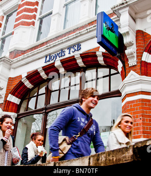 Exterior of Lloyds Bank Reigate Surrey Stock Photo