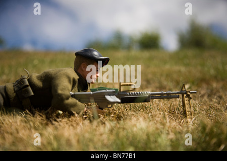 Action Man (GI Joe) soldier toy Stock Photo