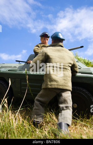 Action Man (GI Joe) soldier toy Stock Photo