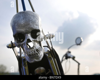 Harley Davidson Motorbike Stock Photo