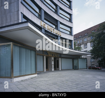 IGM Building Berlin. Trade Union Headquarters of IGM Industriegewerkshaft Metall built by Eric Mendelsohn 1928. Stock Photo