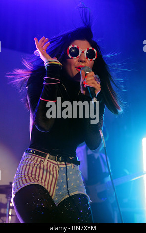 Marina and the Diamonds performs live at Bloomsbury Ballroom, London, UK Stock Photo