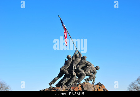 Iwo Jima Statue Stock Photo