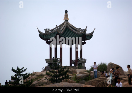 Hundred Step Beach, Putuoshan Island, Zheijang province, China Stock Photo