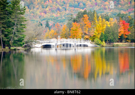Red House Lake Allegany State Park New York Stock Photo