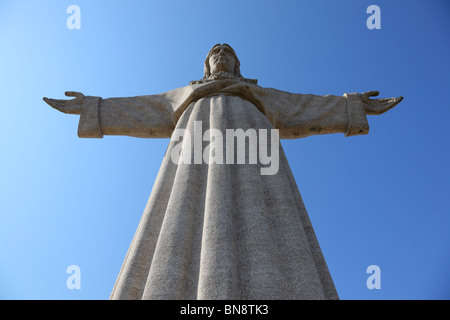 Jesus Christ monument 'Cristo-Rei' in Lisbon, Portugal Stock Photo