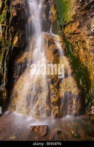 Apikuni falls, Glacier National Park Stock Photo