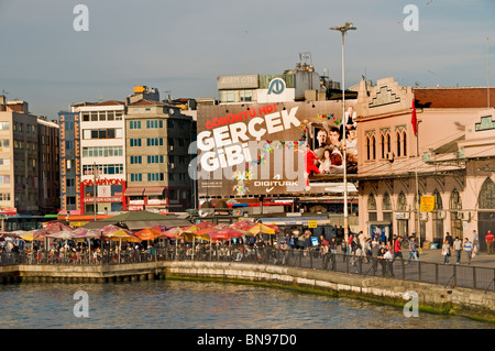 Istanbul Turkey Kadadikoy town city Sea Shore Stock Photo