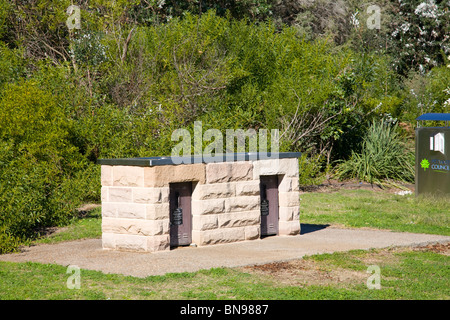 outdoor public barbeque sydney australia, powered by electricity and free for public use Stock Photo