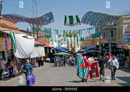 Bursa Turkey Anatolia Kapali Carci Baz Market Bazaar Stock Photo