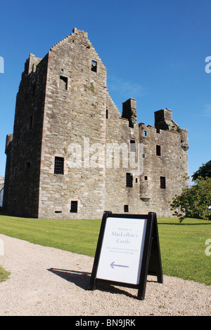 Maclellan's Castle, Kirkcudbright Stock Photo