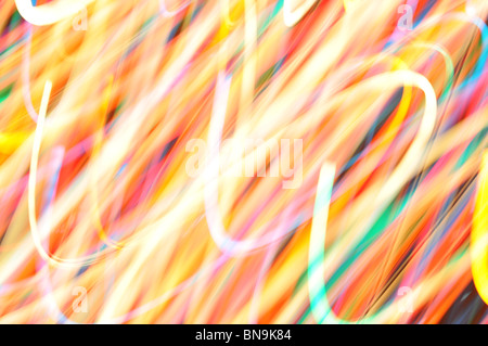 Abstract glow in the dark painting background Stock Photo